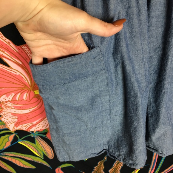 EARTHBOUND / Boho Peasant Embroidered Pocket Dress - Picture 2 of 4